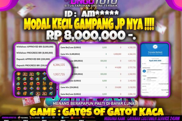 UNGUTOTO | Dapatkan Trik Dan Pola Gacor Gates Of Gatotkaca!!