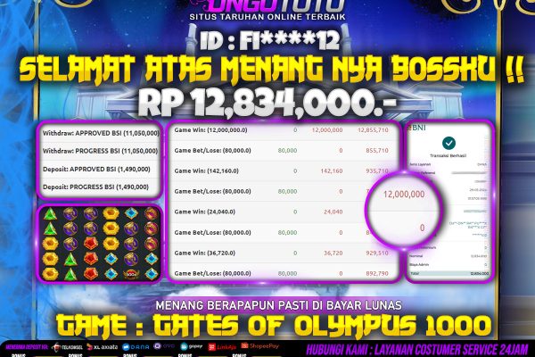 UNGUTOTO | SITUS SLOT PALING GACOR SAAT INI DAN KEMENANGAN BERAPAPUN AKAN KAMI PROSES DENGAN CEPAT YA BOSKUUU!!