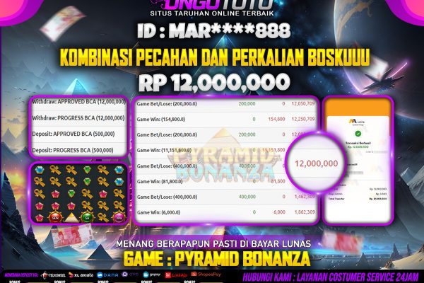 UNGUTOTO BO GAME TERPERCAYA MUDAH JACKPOT!!!!