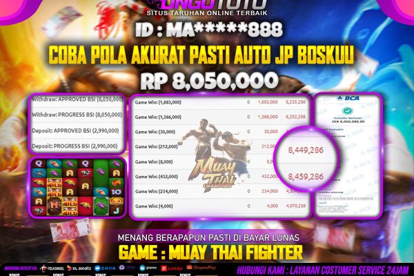 UNGUTOTO PASTI SANGAT MUDAH MENDAPATKAN KEMENANGAN BOSKUUU