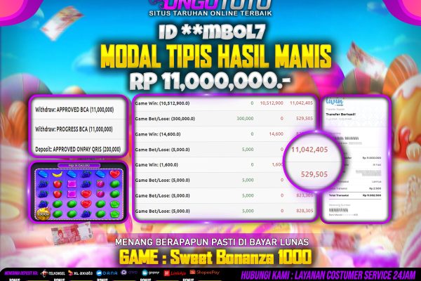 UNGUTOTO | MODAL RECEH HASIL TIDAK ADA LAWAN!!