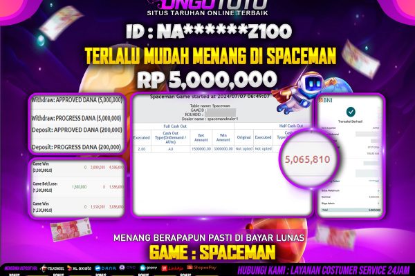 UNGUTOTO | MASIH BANYAK KESEMPATAN UNTUK KEMENANGAN BESARNYA BOSKUUU!