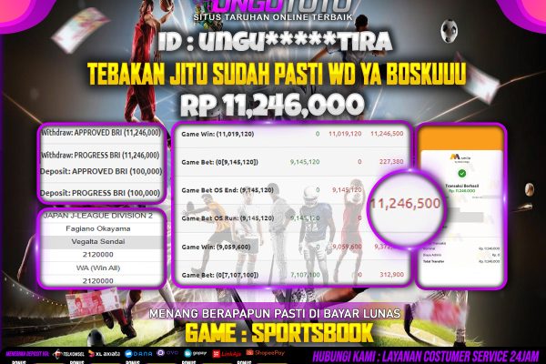 UNGUTOTO | BERAPAPUN KEMANANGAN AKAN DI PROSES DENGAN CEPAT BOSKUUU!