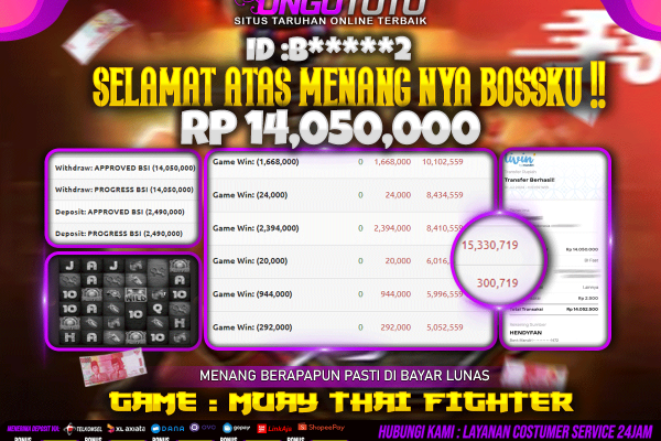 UNGUTOTO | SELAMAT BOSSKU ATAS MENANGNYA!!!