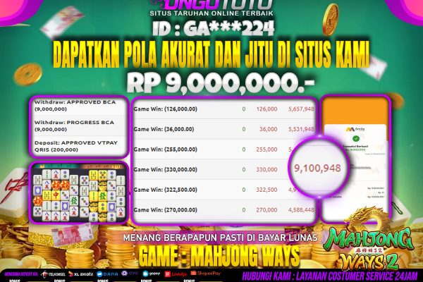 UNGUTOTO | DAPATKAN POLA AKURAT DAN JITU !!!