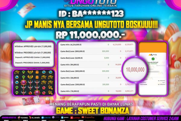 UNGUTOTO | KEMENANGAN BESAR BERSAMA UNGUTOTO NYA BOSKU