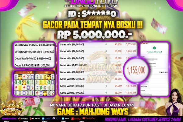UNGUTOTO | BO GAME GAME GACOR NO RUNGKAD !!!