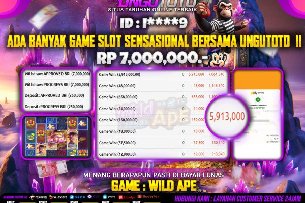 UNGUTOTO | BANYAK YAN TELAH MAXWIN DI UNGUTOTO!!