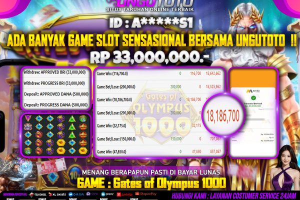 UNGUTOTO | SITUS SLOT PETIR SANG KAKEK GACOR !!!