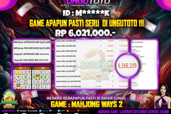 UNGUTOTO | SITUS SLOT NAGA KEBERUNTUNGAN TERBAIK !