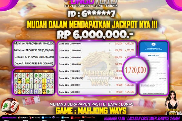 UNGUTOTO | JAWABAN DARI SEMUA SLOT GACOR !!!