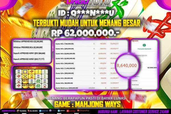 UNGUTOTO | SITUS KEMENANGAN TERBAIK DI TAHUN 2024