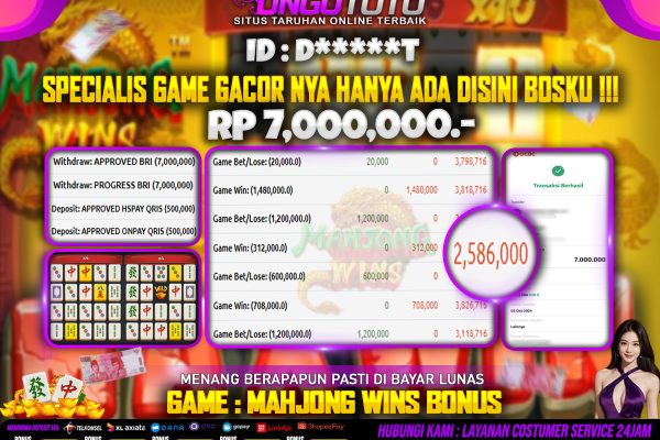 UNGUTOTO | SITUS SLOT GAME UNIK GACOR 2024 !!!