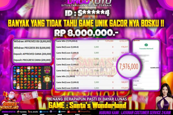 UNGUTOTO | SITUS GAME SLOT UNOK DAN GACOR !!!