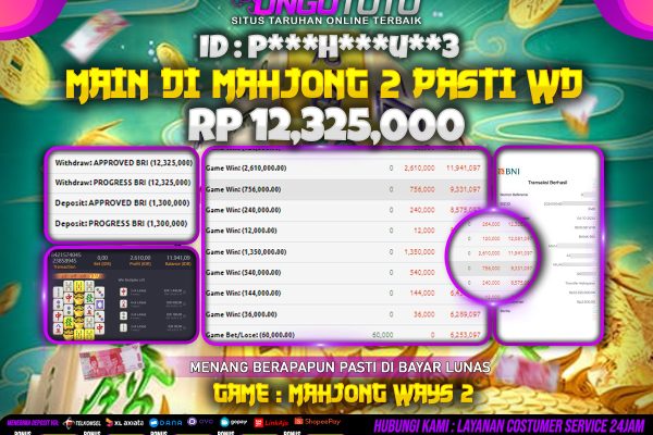 UNGUTOTO | SITUS SLOT MAHJONG NAGA KEBERUNTUNGAN !!!