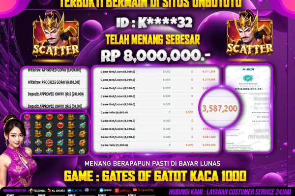 UNGUTOTO | SITUS SLOT GATOT KACA FUL CUAN