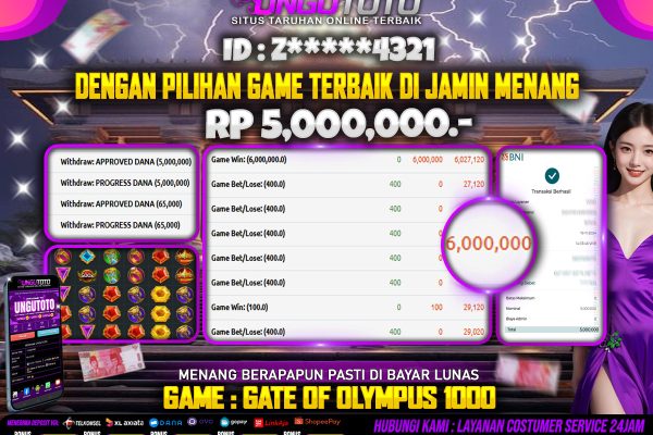 UNGUTOTO |DENGAN PILIHAN GAME TERAGACOR