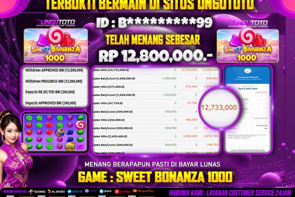 UNGUTOTO |SITUS SWEET BONANZA 1000 PALING TOP