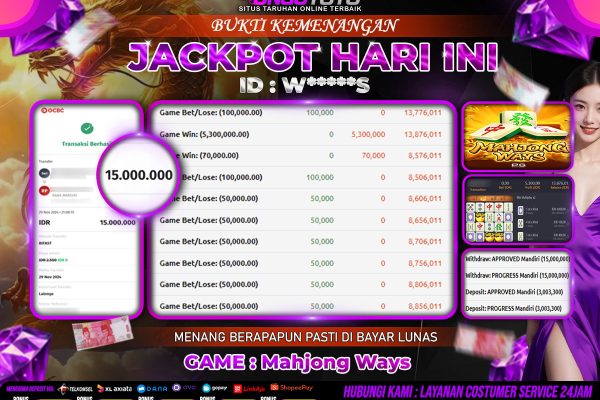 UNGUTOTO | SITUS SLOT MAHJONG WAYS ANDALAN