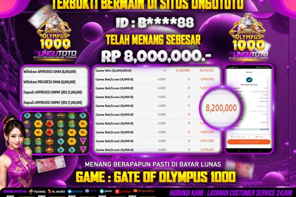 UNGUTOTO |SITUS GATE OF OLYMPUS TERGACOR
