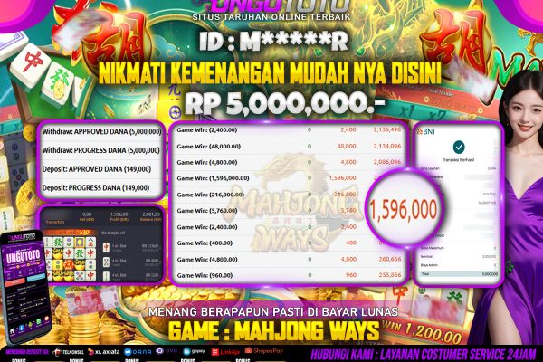 UNGUTOTO I MAINKAN GAME GACOR KEBERUNTUNGAN NYA