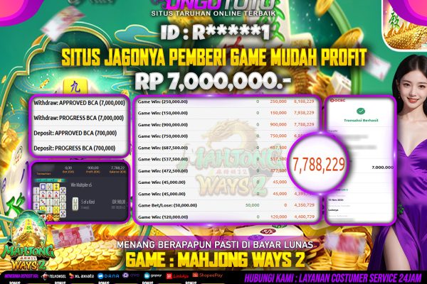 UNGUTOTO |SITUS SLOT TERBUKTI GACOR NYA 2024