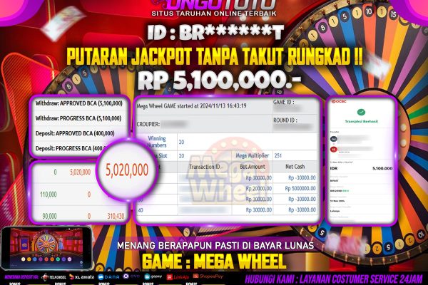 UNGUTOTO |TERBUKTI JACKPOT NYA TERBAYAR LUNAS