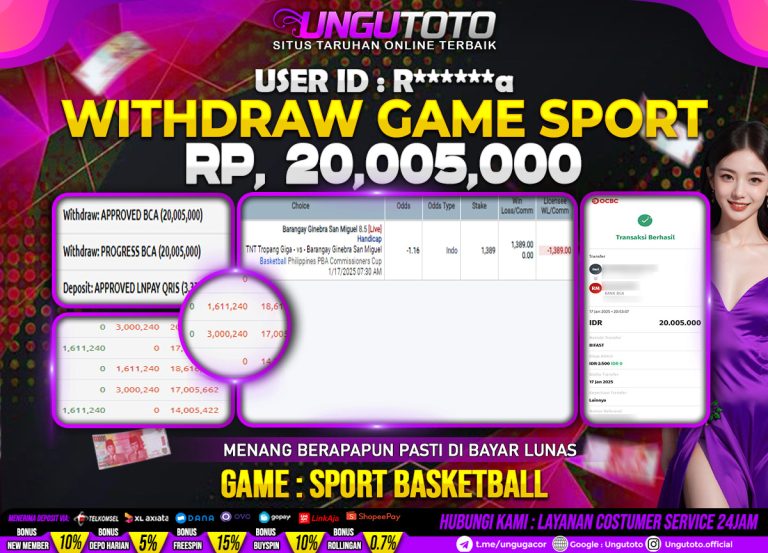 UNGUTOTO | LAKUKAN BETING SPORT TERBAIK NYA DISINI