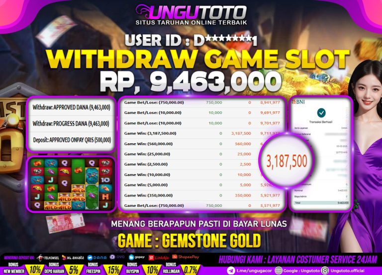 UNGUTOTO | BERMAIN DAN RASAKAN PROFIT MUDAH NYA !!