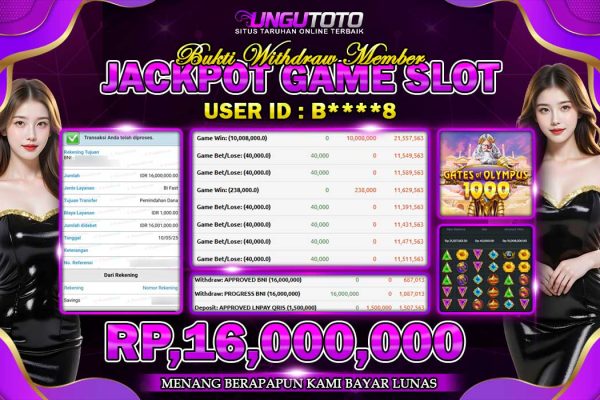 UNGUTOTO | PASTI WD DAN JP BERMAIN DI UNGUTOTO