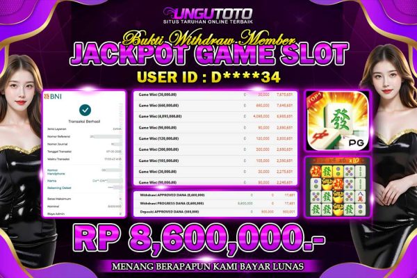 UNGUTOTO | GAME INDAH DENGAN HASIL MANIS NYA