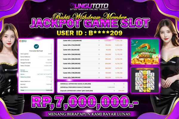 UNGUTOTO | KEMENANGAN DENGAN PAKET LENGKAP