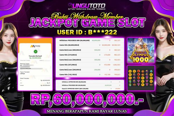 UNGUTOTO | BANJIR PERKALIAN BOSKU 100% JP
