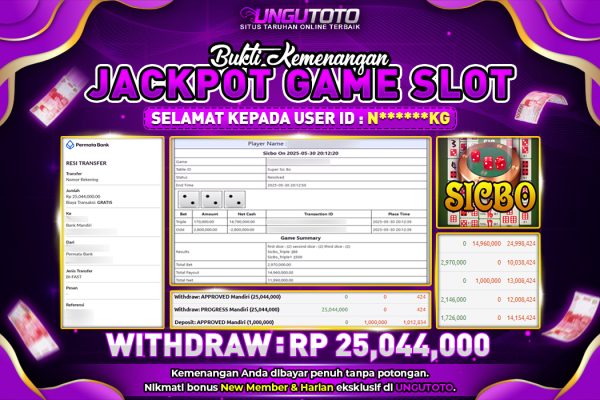 UNGUTOTO | PENYEDIA GAME CASINO TERPERCAYA NO.1