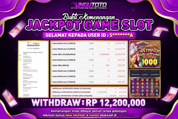 UNGUTOTO | SITUS SLOT MUDAH JACKPOT !!!
