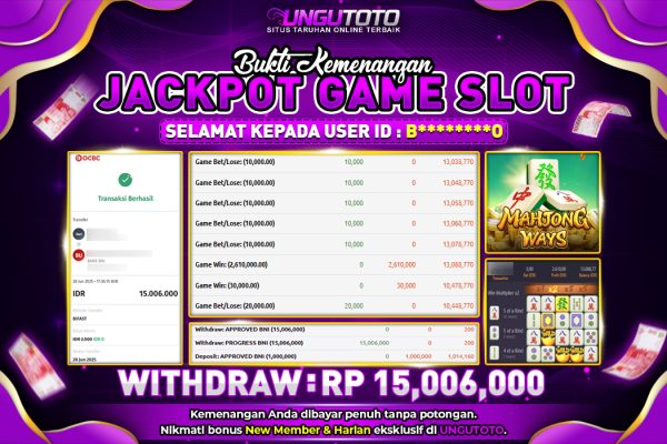 UNGUTOTO | DI BERIKAN INFO GACOR NYA SETIAP HARI