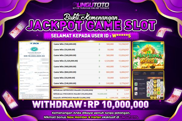 UNGUTOTO | SITUS YANG SEDANG NAIK DAUN BOSKU