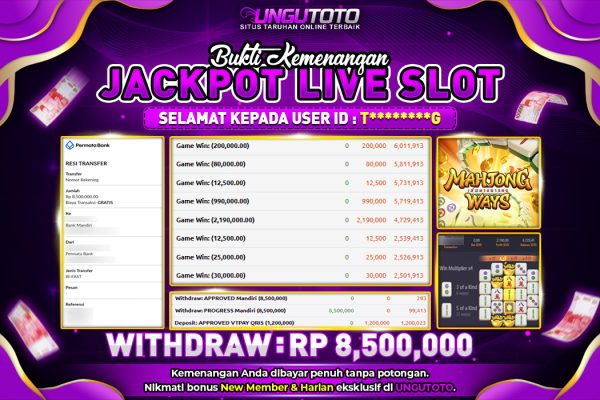 UNGUTOTO | CARI CUAN MUDAH , JACKPOT DERAS !!