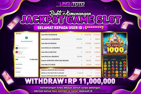 UNGUTOTO | MENANG BESAR ITU HANYA ADA DI UNGUTOTO