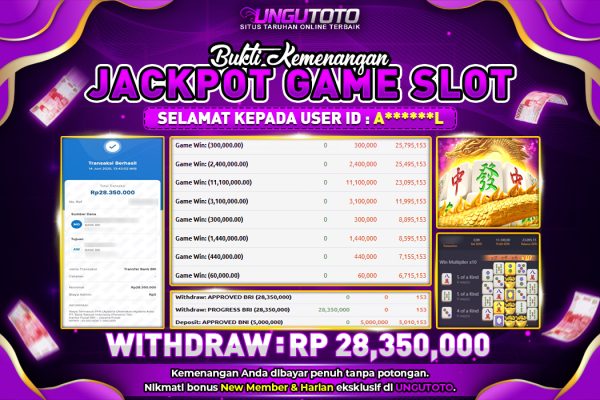 UNGUTOTO | BANYAK BONUS DAN GACOR GAME NYA !!