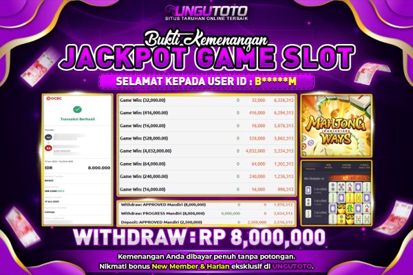 UNGUTOTO | MUDAH MENDAPATKAN JP NYA BOSKU