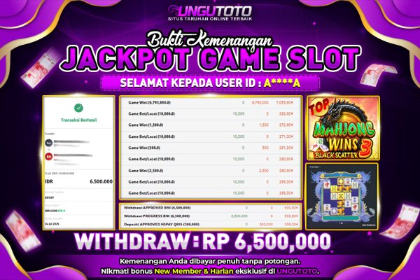 UNGUTOTO | TANPA WAKTU LAMA JP DI DAPATKAN