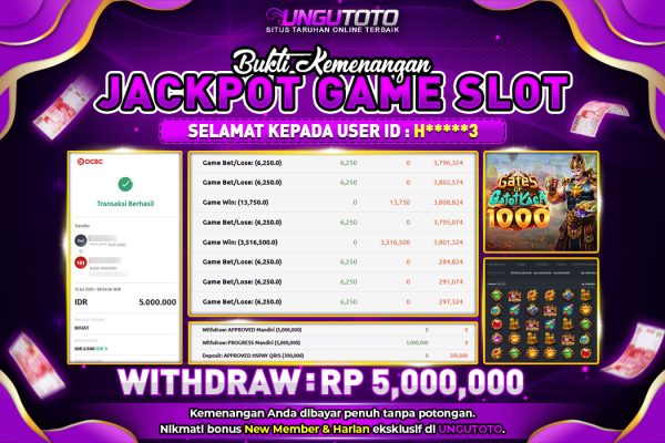 UNGUTOTO | TANPA WAKTU LAMA JP PUN TIBA