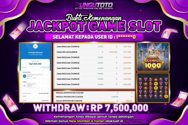 UNGUTOTO | PECAHAN NYA YANG INDAH DENGAN KEMENANGAN YANG NYATA