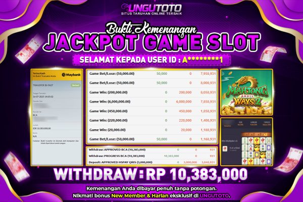 UNGUTOTO | CARI MENANG MU DI SITUS YANG TEPAT !!!