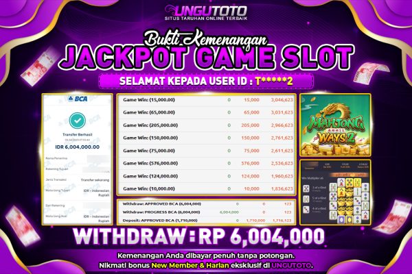 UNGUTOTO | SITUS GAME SLOT GACOR TERBAIK