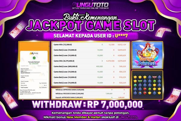 UNGUTOTO | SUDAH PASTI WD DAN JP NYA BOSKU