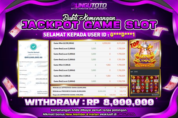 UNGUTOTO | GATES OF OLYMPUS SUPER SCATTER KEMENANGAN DAN SCATTER NYA YANG SANGAT NYATA