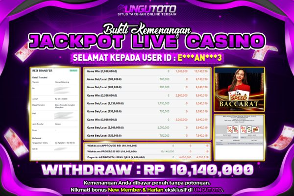 UNGUTOTO | SPEED BACCARAT GAME SCASINO TERBAIK DI INDONESIA