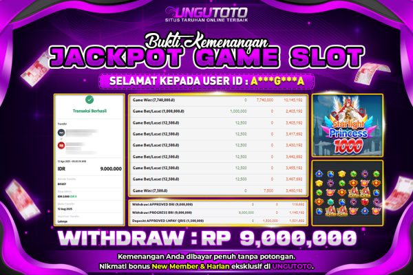 UNGUTOTO | STARLIGHT PRINCESS 1000 KEMBALI HUJAN SCATTER